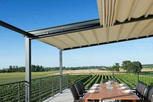 mái xếp di động