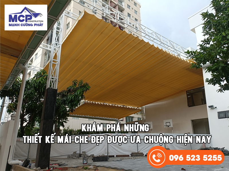 Khám phá những thiết kế mái che đẹp được ưa chuộng hiện nay - Mạnh ...