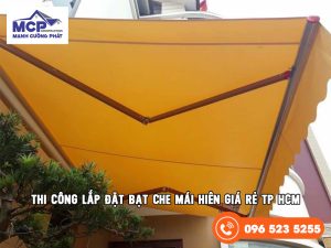 bạt che mái hiên giá rẻ